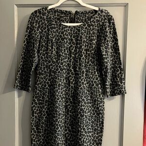 Talbots Leopard Print Dress